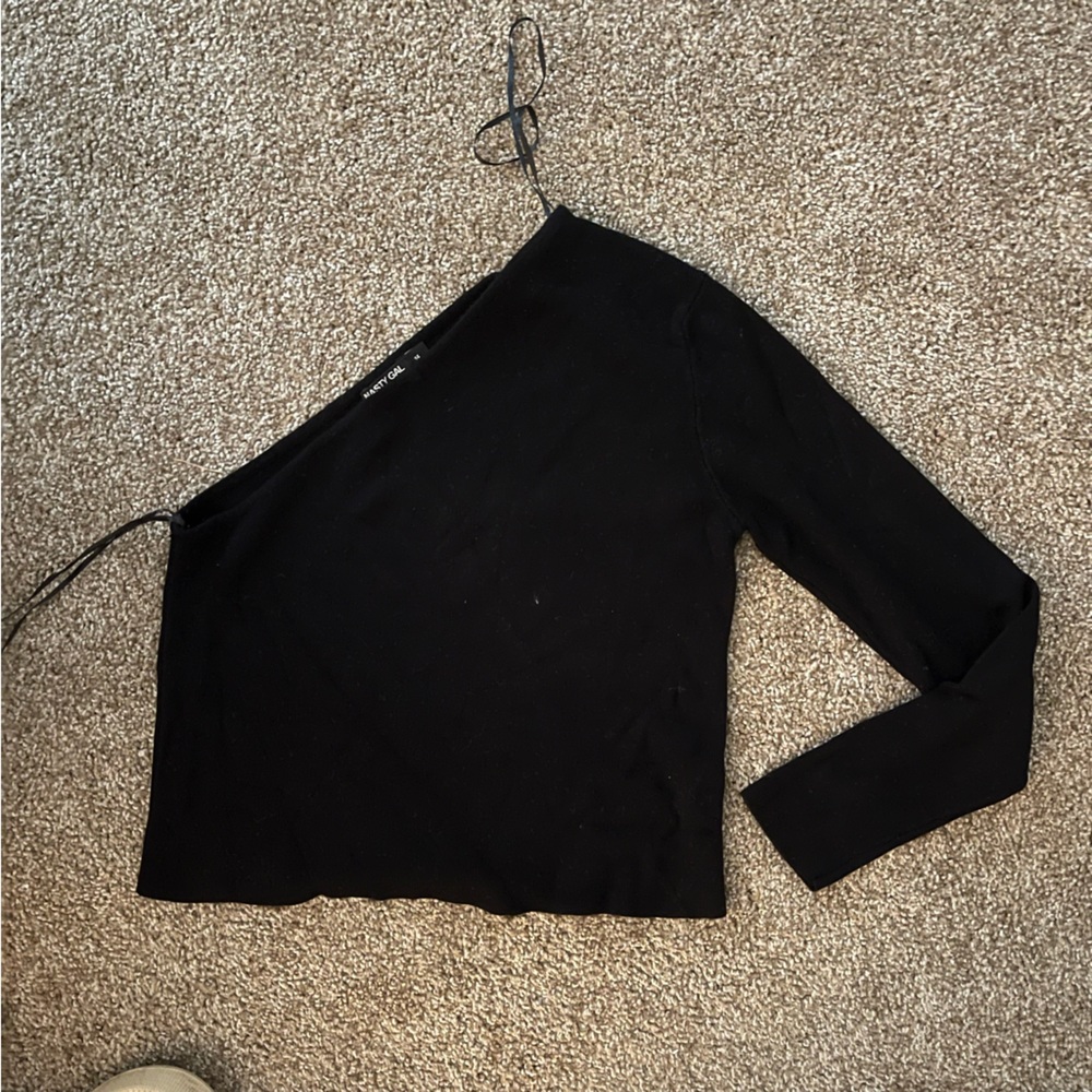 One Shoulder sweater top